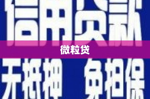 彭山微粒贷
