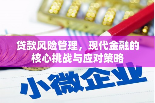 彭山贷款风险管理，现代金融的核心挑战与应对策略