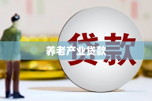 彭山养老产业贷款